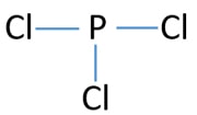 sketch of PCl3